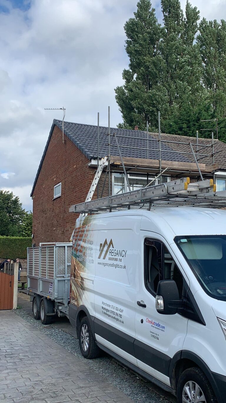 Rendering project by Regancy Roofing