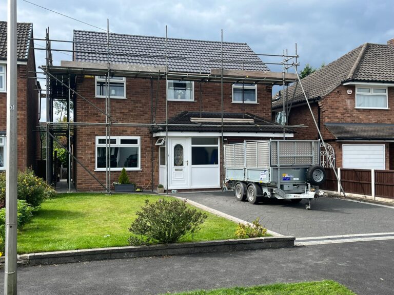 Rendering project by Regancy Roofing